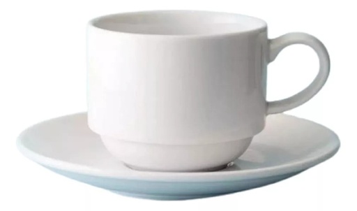 [RP 0978 + RP 0979] Taza Desayuno c/Plato Ultra - Royal Porcelain