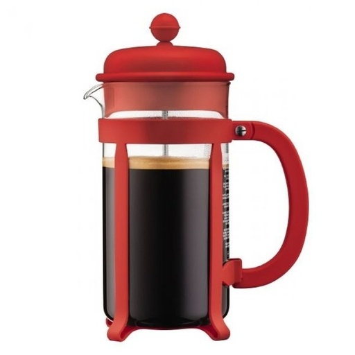 [1903-294] Cafetera Java para 3 Pocillos-Rojo- Bodum