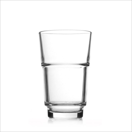 [CR VI023340] Vaso Rocky Apilable 300ml - (6 und)