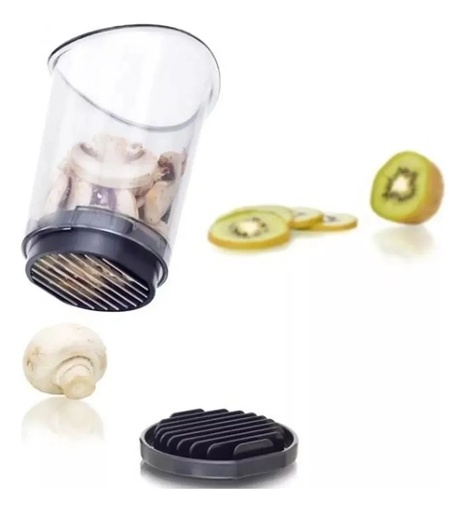 [46514] Cortador Rodajas C/Contenedor Vegetales - Vacu Vin