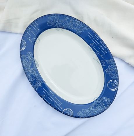 [VN09820006] Fuente Oval - Blue Print