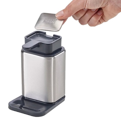 [300085] Dispenser + Jabón acero Inoxidable - Joseph Joseph