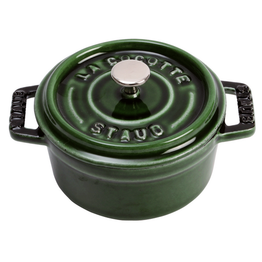 [1101085] Cocotte Round 10 cm  Basil - Staub