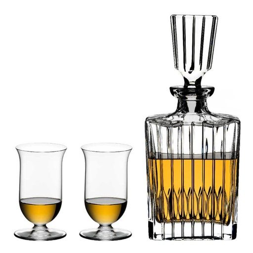 [5460/53] Botellon Riedel Malt Whisky Set 3 Unid - Riedel