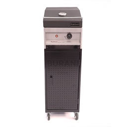 [c/ tapa negra] Electric Grill c/ Carro 35x60cm