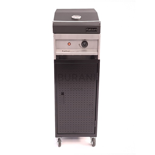 [35x60 Tapa Negra - C/Carro] Electric Grill 35 x 60 Tapa Negra - C/Carro