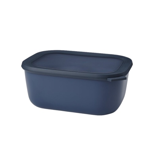 [106261016800] Bowl Cirqula Rectangular Alto 3000 ml Nordic Denim - Mepal