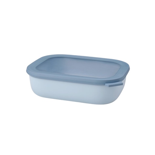 [106259015700] Bowl Cirqula Rectangular Bajo 2000 ml Nordic Blue - Mepal