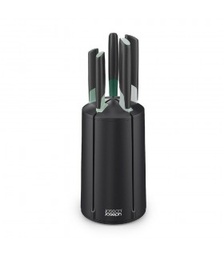 [300254] Taco de Cuchillos Acero Elevate Steel Carousel x (5pzas) - Joseph Joseph