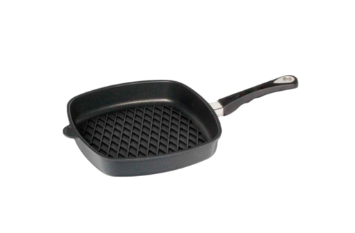[AMTE285BBQ] Sartén BBQ 28x28 cm Grill - Mango Extraible - AMT Gastroguss