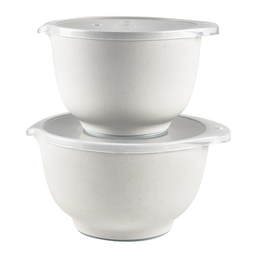 [10100] Set Cuencos c/ Tapa Blanco - Rosti