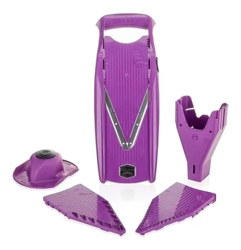 [BOR0005VI] Mandolina de Frutas y Verduras V5 Violeta - Börner 