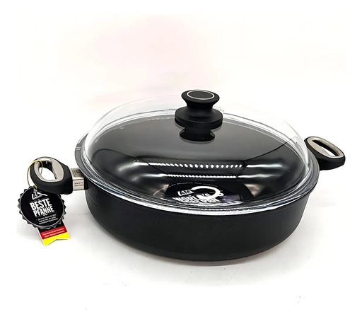 [AMT824] Cacerola Baja 24cm - AMT Gastroguss 