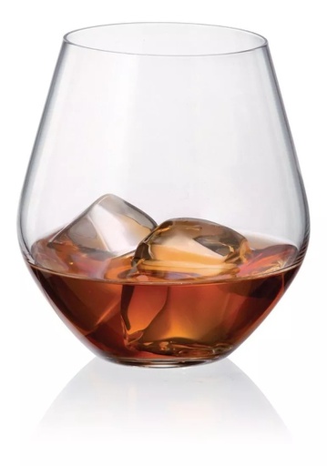 [GRUS - 500ml] Vaso Grus 500 ml - Cristal Bohemia (6und)