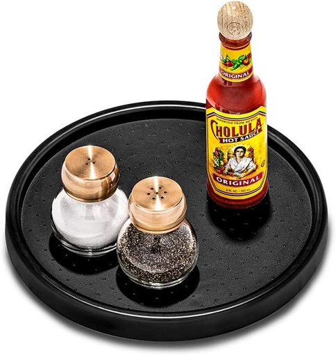 [53822] Bandeja Giratoria 25cm Carbón - Madesmart