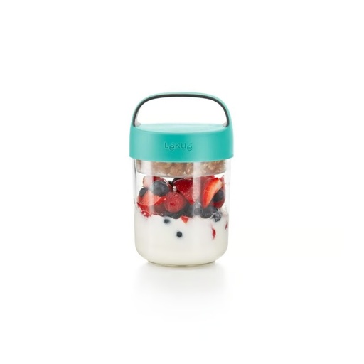 [LJTG4-TQ] Jar To Go Organic Turquesa 400 ml - Lékué
