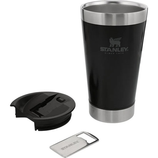 [10-01704-064] Vaso c/Destapador Classic Black - Stanley