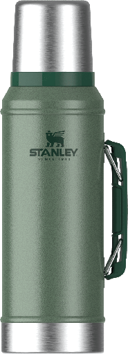 [10-10148-001] Termo Clássic 950 ml c/ Manija y Tapón Cebador Hammertone Green - Stanley