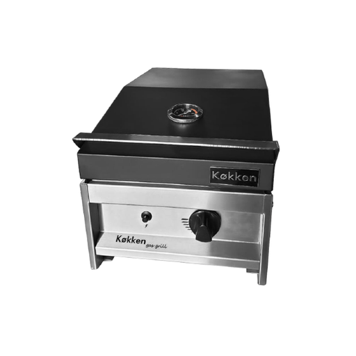 [NG-35] GAS GRILL NEGRO - KOKKEN 35X60