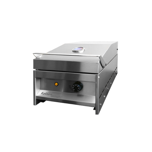 [AC-35] GAS GRILL ACERO - KOKKEN 35X60