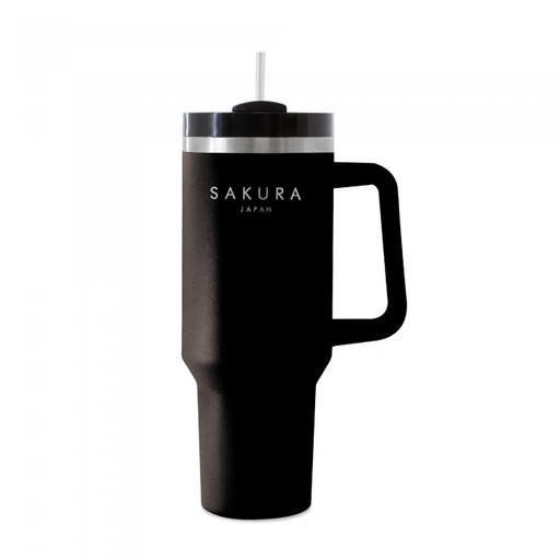 [24120N] Vaso Térmico Adventure Negro 1.18 - Sakura