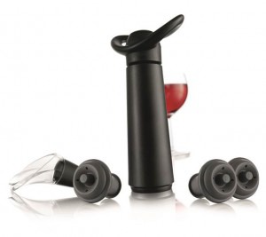 [09876] Set de Vino Concerto (Bomba + 3 Tapones + 1 Servidor)- Vacu Vin