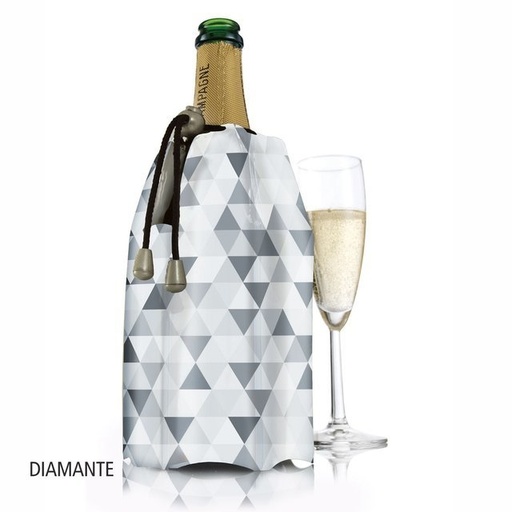 [38852] Enfriador Rápido Champagne Diamante - Vacu Vin