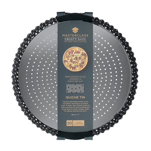 [MCMRMP28] Molde Redondo Microperforado Base Desmontable 28 cm - Masterclass