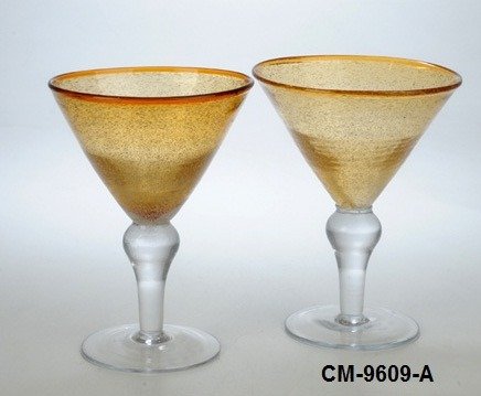 [CM-9609] Copa Martini Rey Ambar Set x6