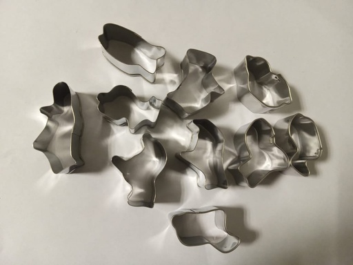 [REP2009] Set Cortantes De Aluminio Para Cookies